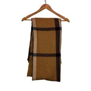 Oversized Plaid Scarf
